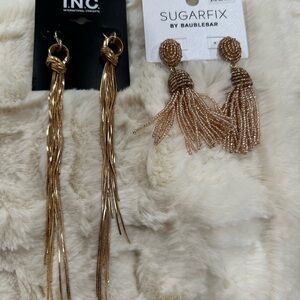 INC & sugarfix Tassel Earrings